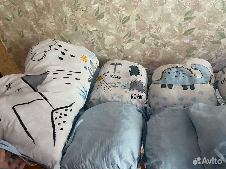 Бортики в кроватку