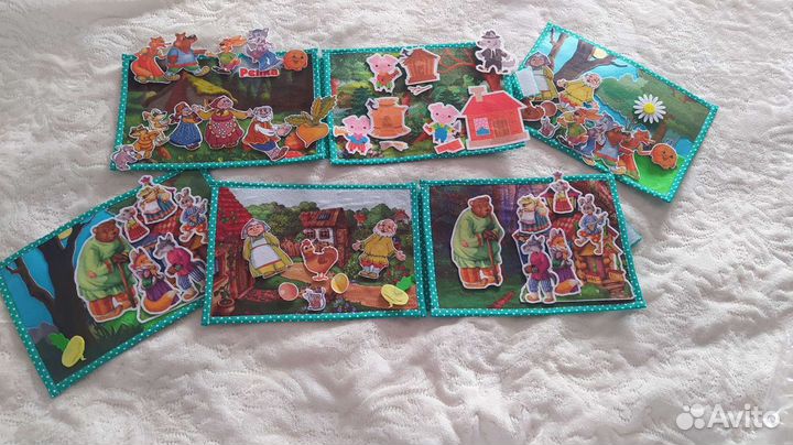 Сказки из фетра (планшет с карманом)