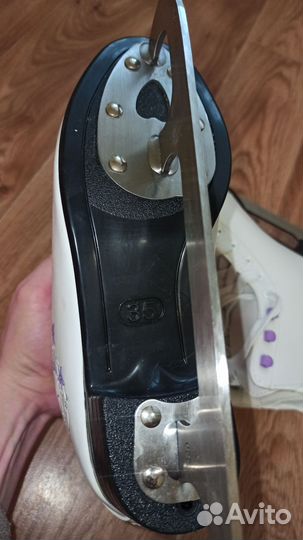 Коньки фигурные утепленные 35р