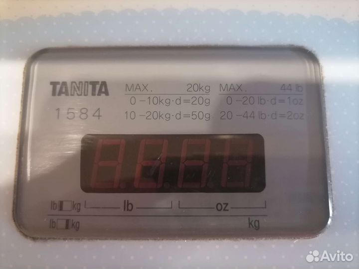 Детские электронные весы до 20кг