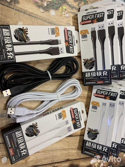 USB кабель type-C 3m 6A