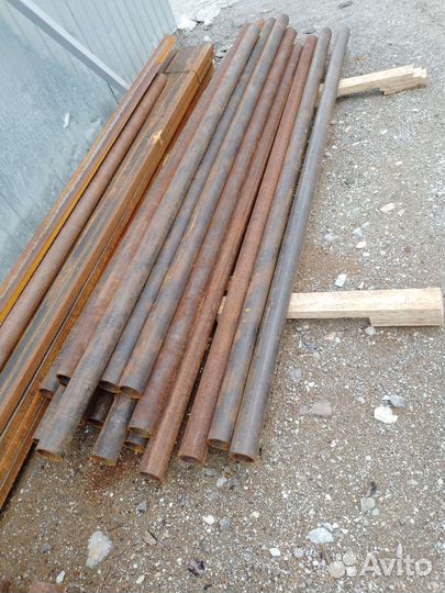 Труба круглая для забора