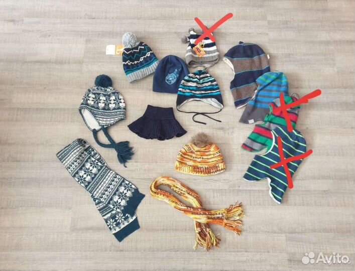 Шапка Шлем Шарф Перчатки Краги для мальчика