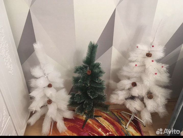 Ель Сосна с шишечками и ягодками