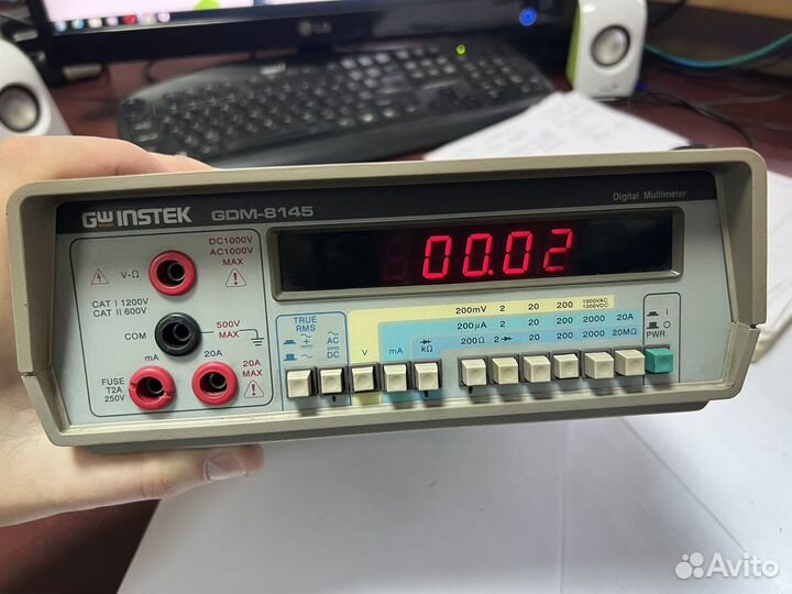 Петля роговского, вольтметр GDM-8145