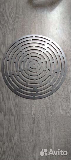 Решетка для барбекю круглая, толщина 2 мм