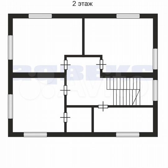 Коттедж 178 м² на участке 12 сот.