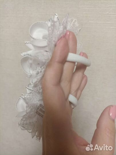 Нарядные бантики резинк для девочек