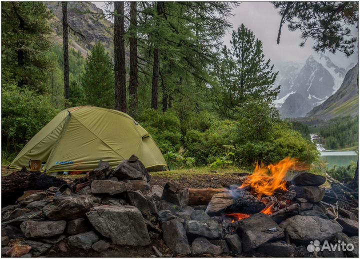 Еда в Поход. Картофельное пюре с мясом Фишт