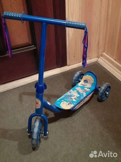 Самокат детский трехколесный