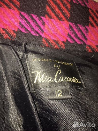 Юбка в клетку 46 Англия теплая