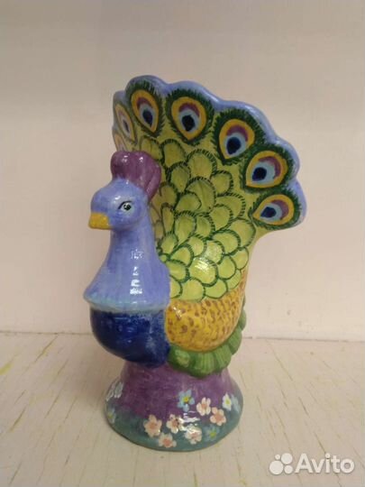 Салфетница Павлин. Керамика