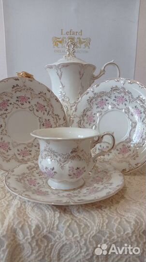 Чайный сервиз lefard Английская коллекция золота