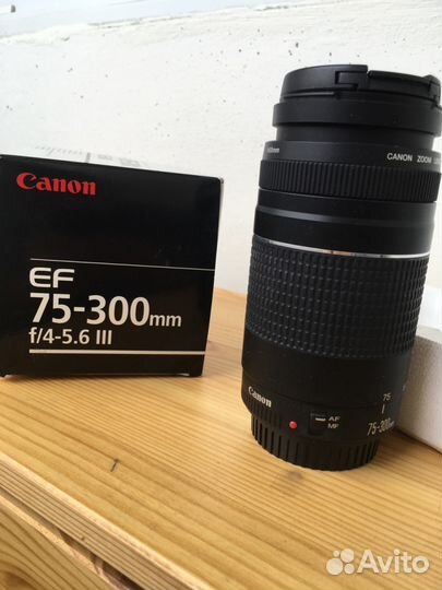 Объектив Canon EF 75-300 f/4-5.6 III