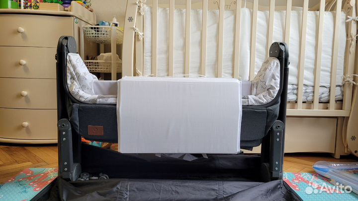 Детская приставная кроватка Lionelo Timon