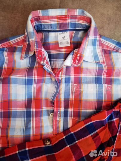 Рубашка для мальчика 104 110