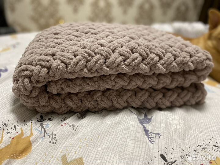 Плюшевый плед