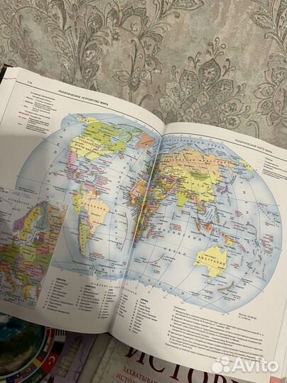 Книги-энциклопедии Атлас Мира