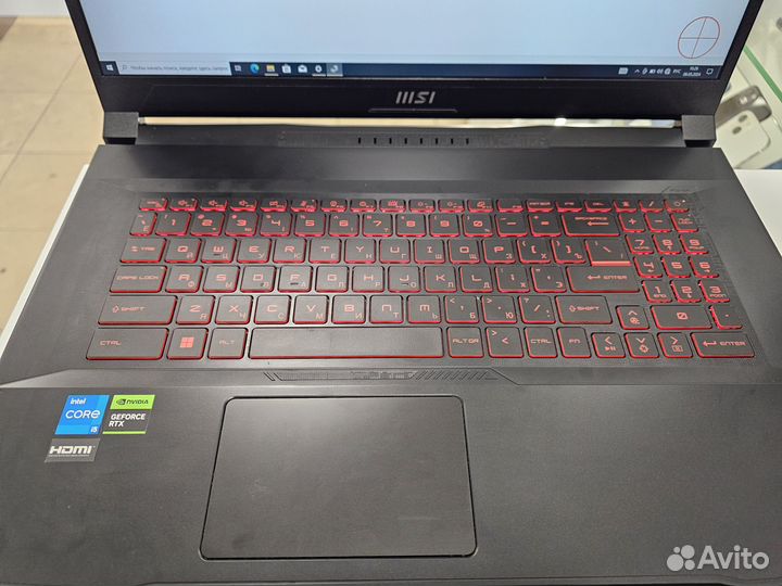 Ноутбук msi gf76 katana