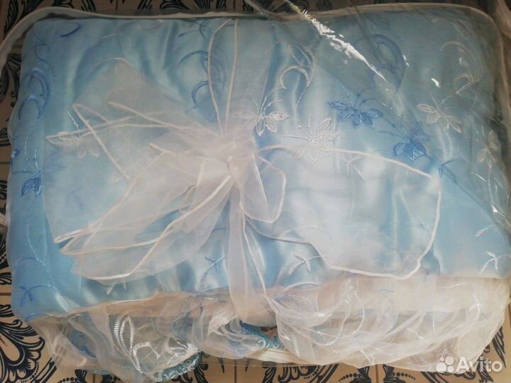 Конверт на выписку (2 чепчика, распашонка, пеленка