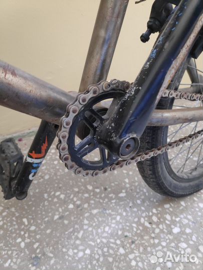 Велосипед bmx на топ компонентах