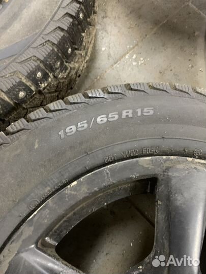 Комплект дисков на зимней резине vag