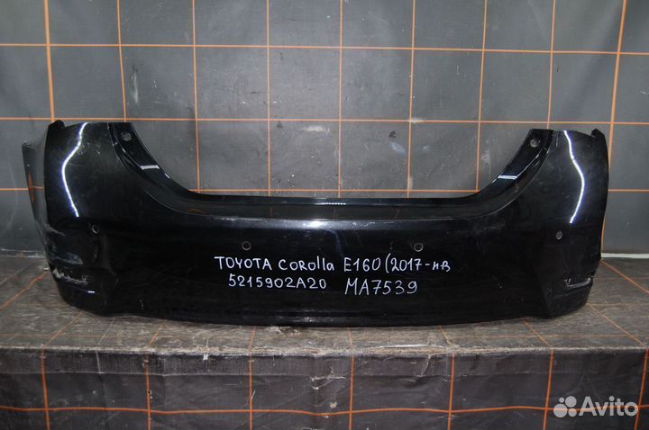 Бампер задний - Toyota Corolla E180