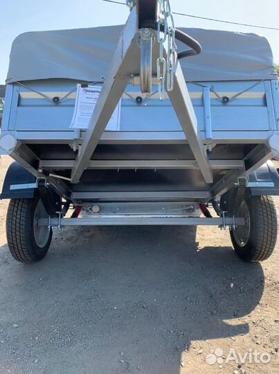 Прицеп «Цинк-Мастер» с кузовом 1.8х1.3 рессорный