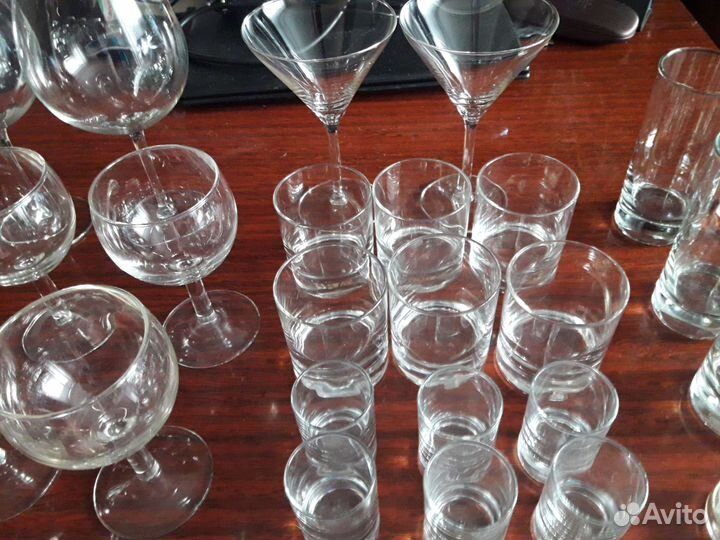 Набор посуды стекло