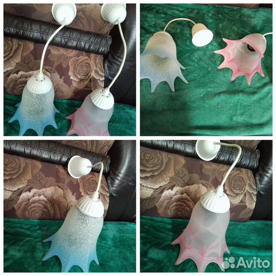 Люстра новая плафоном