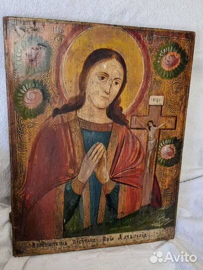 Старинные иконы. Ахтырская Б. М. 51х41 см