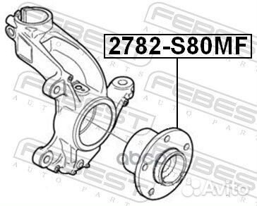 К-кт подшипника пер.ступ. Volvo S80/V70/XC60/X