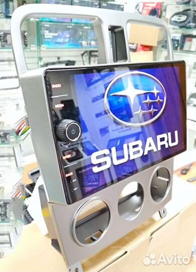 Subaru Forester SG магнитола Android с крутилкой