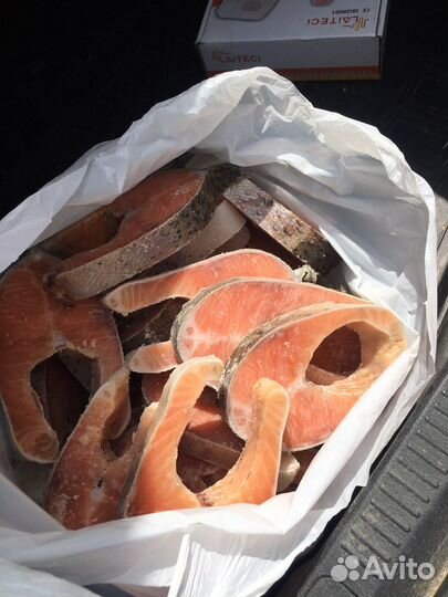 Стейки форели