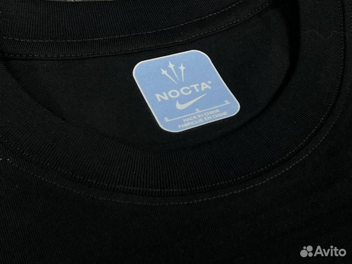 Хлопковая футболка nike forza nocta lux