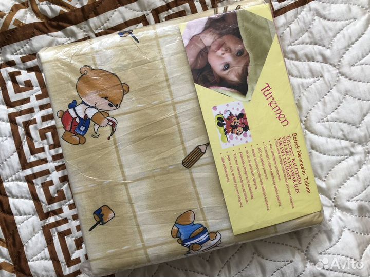 Детское постельное белье новое