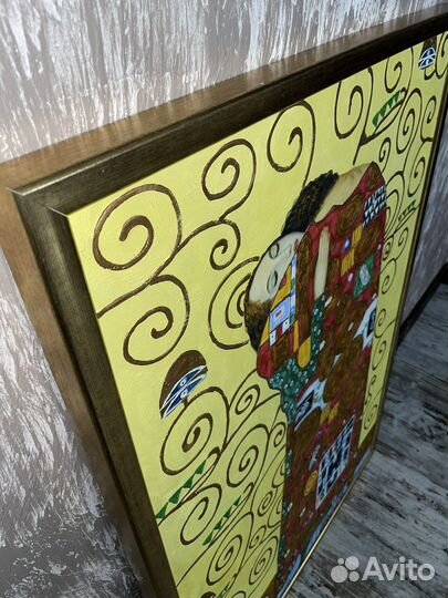 Картина Густав Климт Объятия