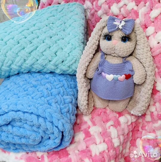 Плюшевые пледы