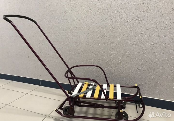 Санки с колесами