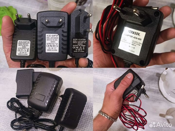 Блок Питания 9V (Гитарная Педаль, Комбоусилитель)