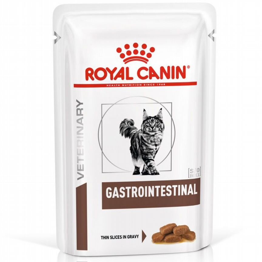 Royal Canin Gastro для кошек при лечении жкт пауч 85г