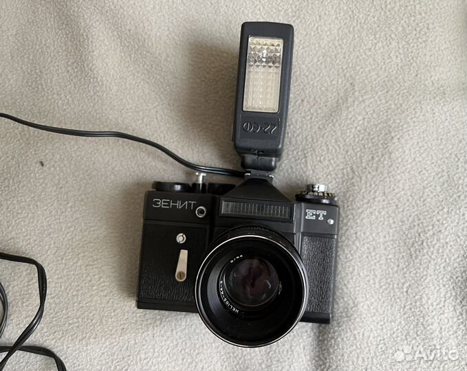 Фотоаппарат Зенит ет пленочный СССР