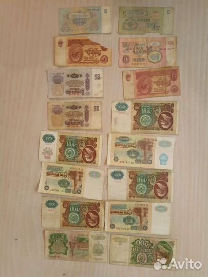 Купюры с красивыми номерами СССР