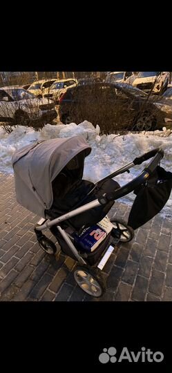 Коляска espiro next 3 в 1 серая