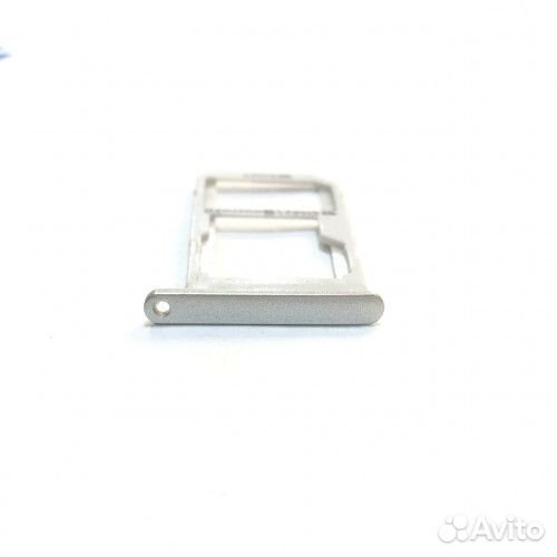 Лоток симкарты Samsung S7 серебристый