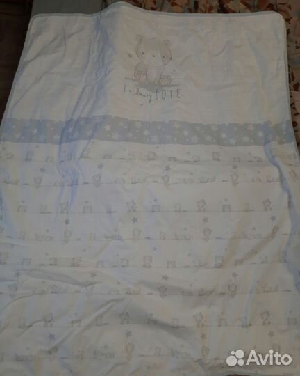 Детское одеяло плед 120*100 новое