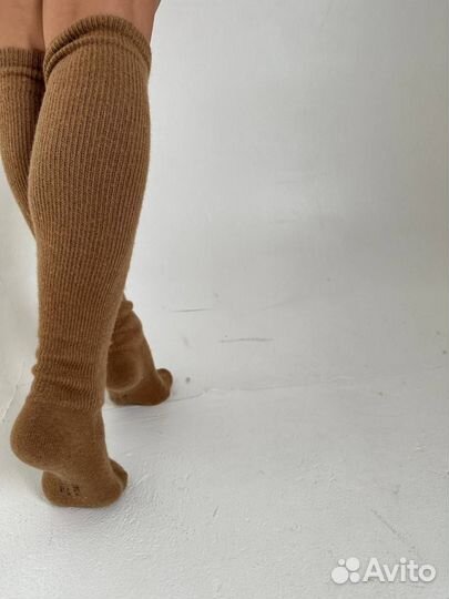 Гольфы теплые из верблюжьей шерсти