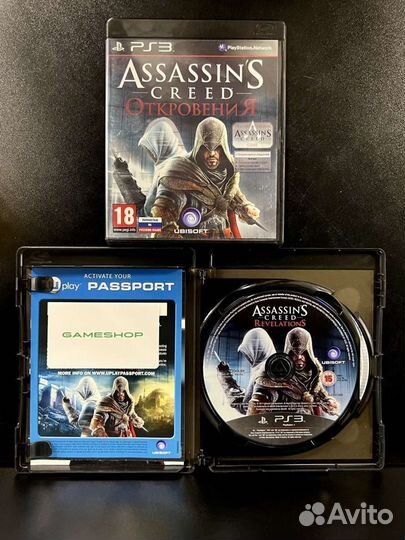 Assassin's Creed Откровения PS3