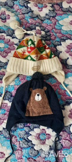 Шапка для мальчика 44-46