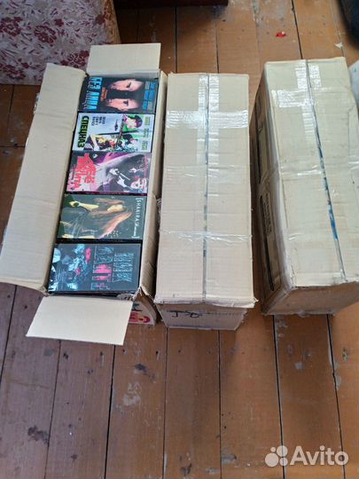 Видеокассеты 130 шт